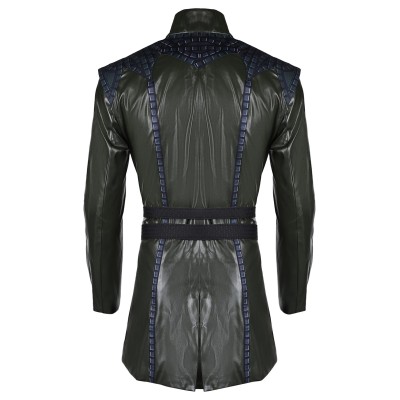 House of the Dragon Season 2 Aemond Targaryen Combat Coat Set Suit Cosplay Costume Halloween Carnival Outfit
