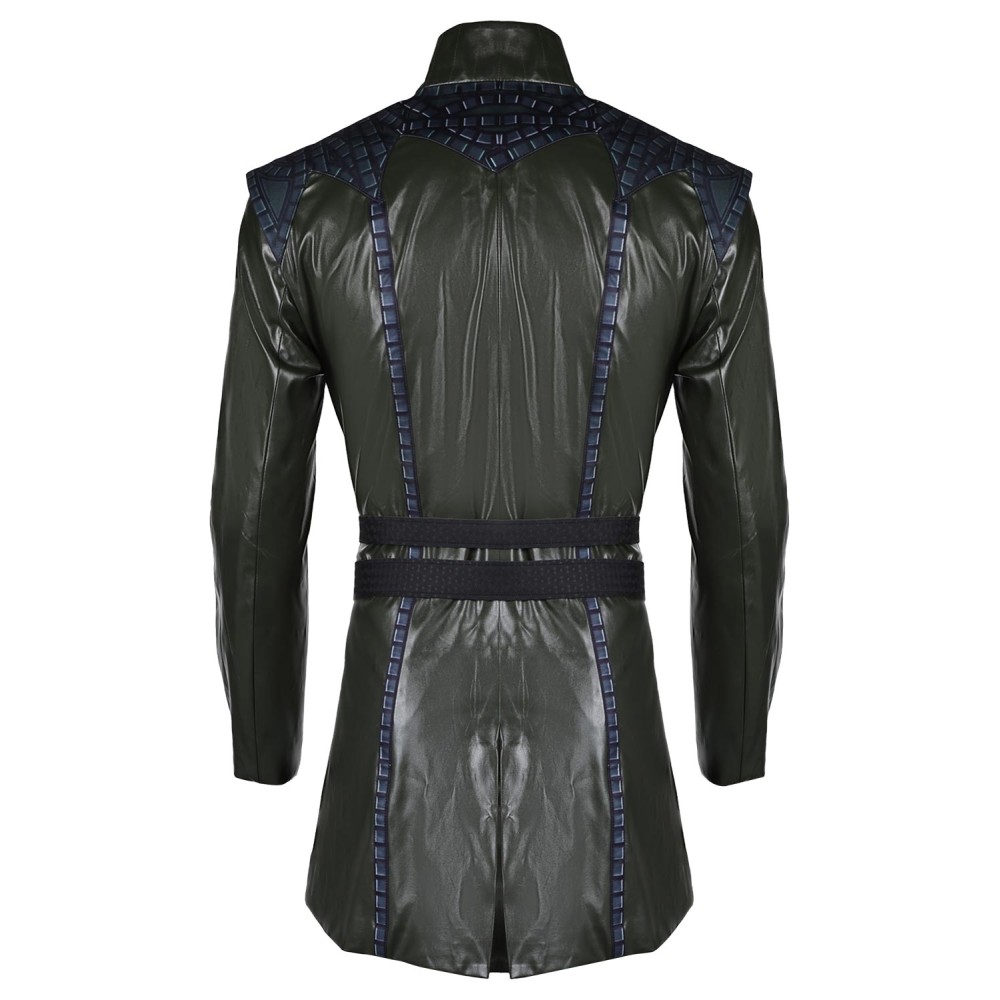 House of the Dragon Season 2 Aemond Targaryen Combat Coat Set Suit Cosplay Costume Halloween Carnival Outfit