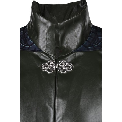 House of the Dragon Season 2 Aemond Targaryen Combat Coat Set Suit Cosplay Costume Halloween Carnival Outfit