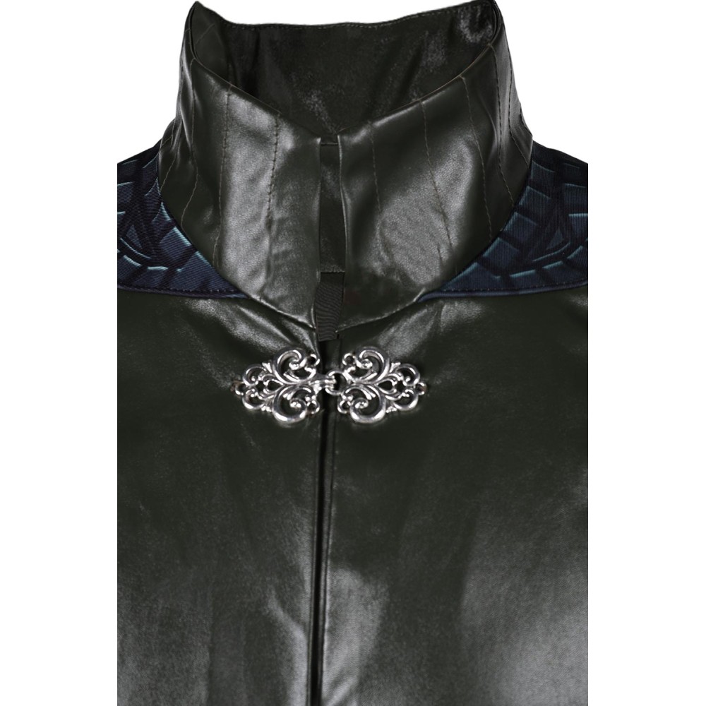 House of the Dragon Season 2 Aemond Targaryen Combat Coat Set Suit Cosplay Costume Halloween Carnival Outfit