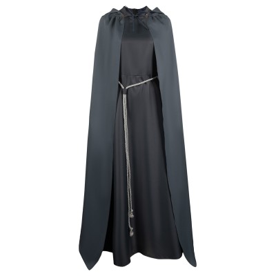 House of the Dragon Rhaenyra Targaryen Women Grey Robe Set Suit Cosplay Costume Halloween Carnival Outfit
