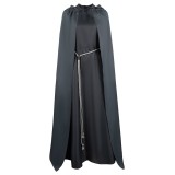 House of the Dragon Rhaenyra Targaryen Women Grey Robe Set Suit Cosplay Costume Halloween Carnival Outfit