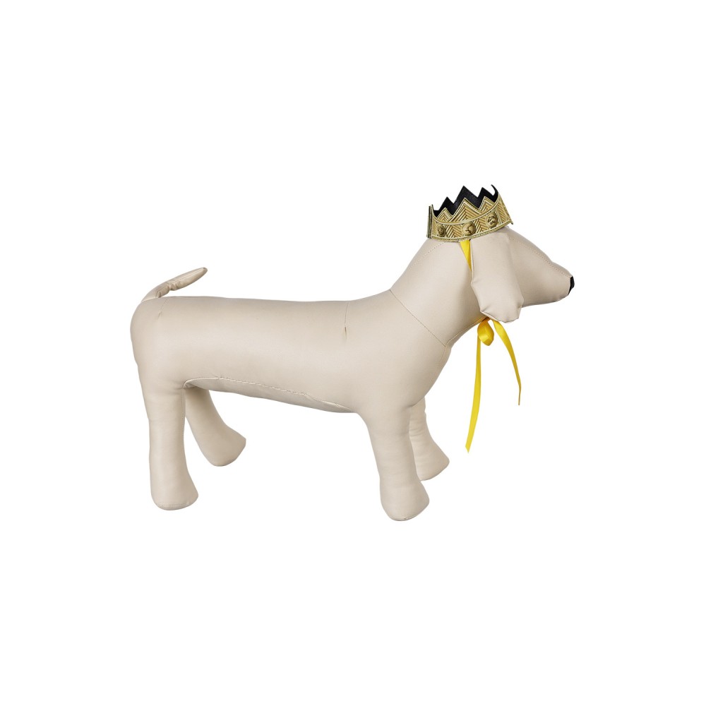 House of the Dragon Rhaenyra Targaryen Pet Dog Crown Accessories Cosplay Costume Halloween Carnival