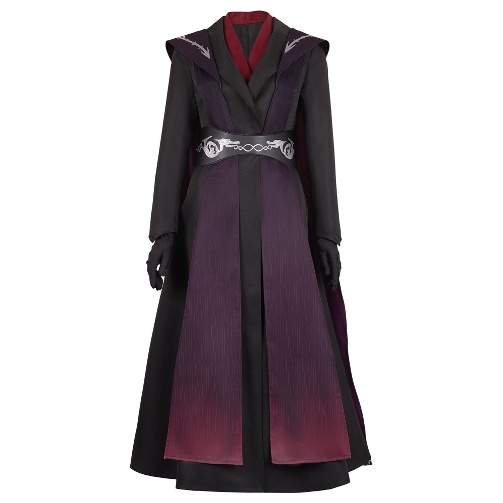 House of the Dragon Rhaenyra Targaryen Gradient Set Suit Cosplay Costume Halloween Carnival Outfit
