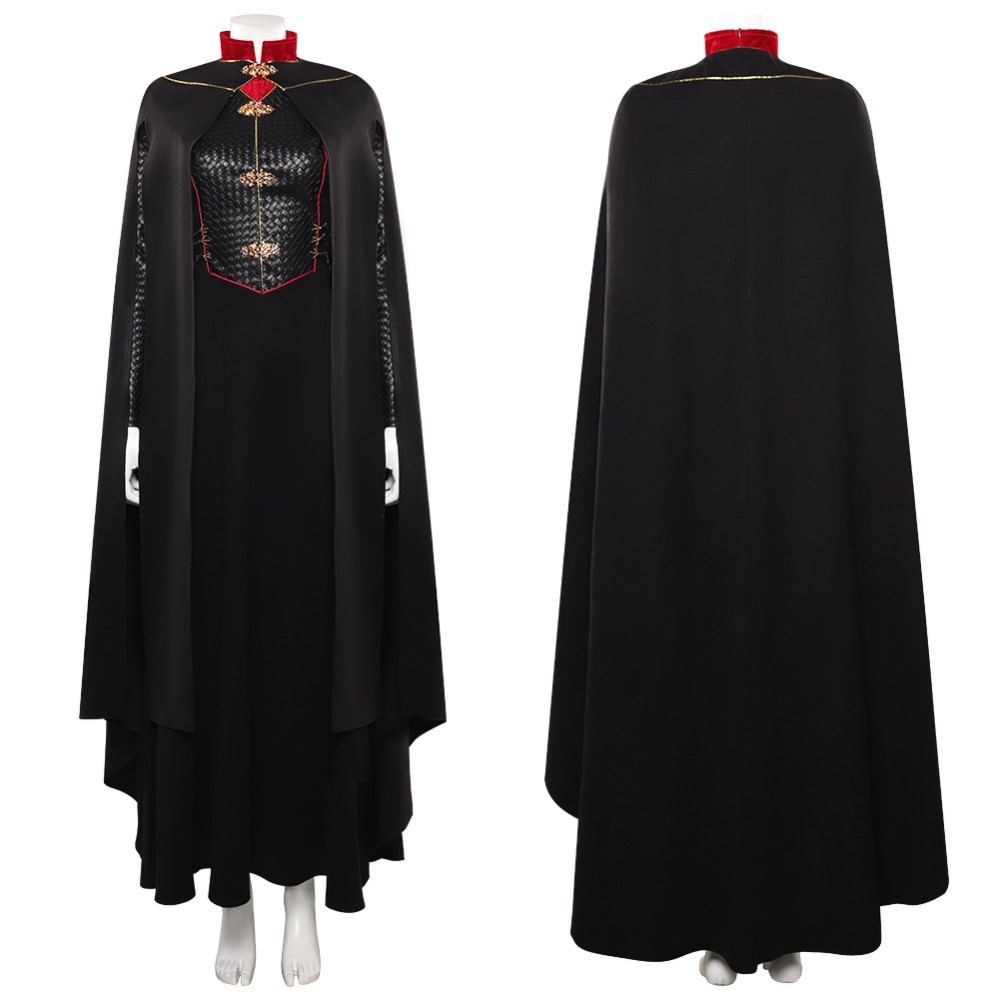 House of the Dragon Rhaenyra Targaryen Medieval Disguise Suit Cosplay Costume Halloween Carnival