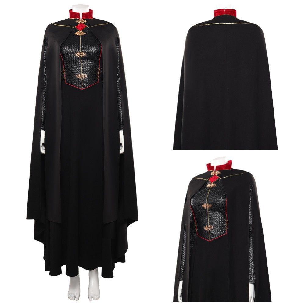 House of the Dragon Rhaenyra Targaryen Medieval Disguise Suit Cosplay Costume Halloween Carnival