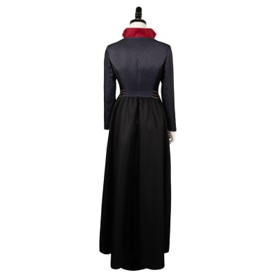 House of the Dragon Rhaenyra Targaryen Black Medieval Dress Suit Cosplay Costume Halloween Carnival Outfit