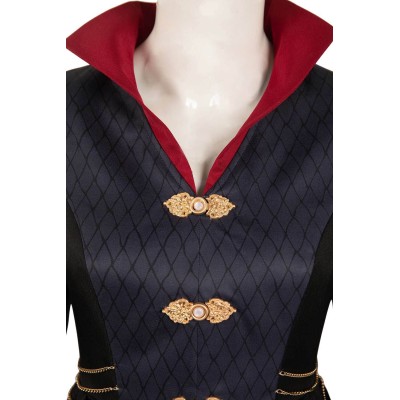 House of the Dragon Rhaenyra Targaryen Black Medieval Dress Suit Cosplay Costume Halloween Carnival Outfit