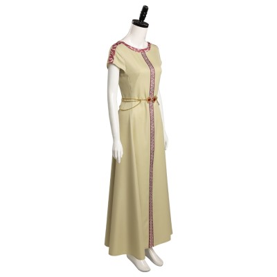 House of the Dragon Princess Young Rhaenyra Targaryen Dress Cosplay Costume Halloween Carnival