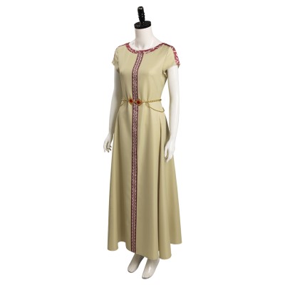 House of the Dragon Princess Young Rhaenyra Targaryen Dress Cosplay Costume Halloween Carnival
