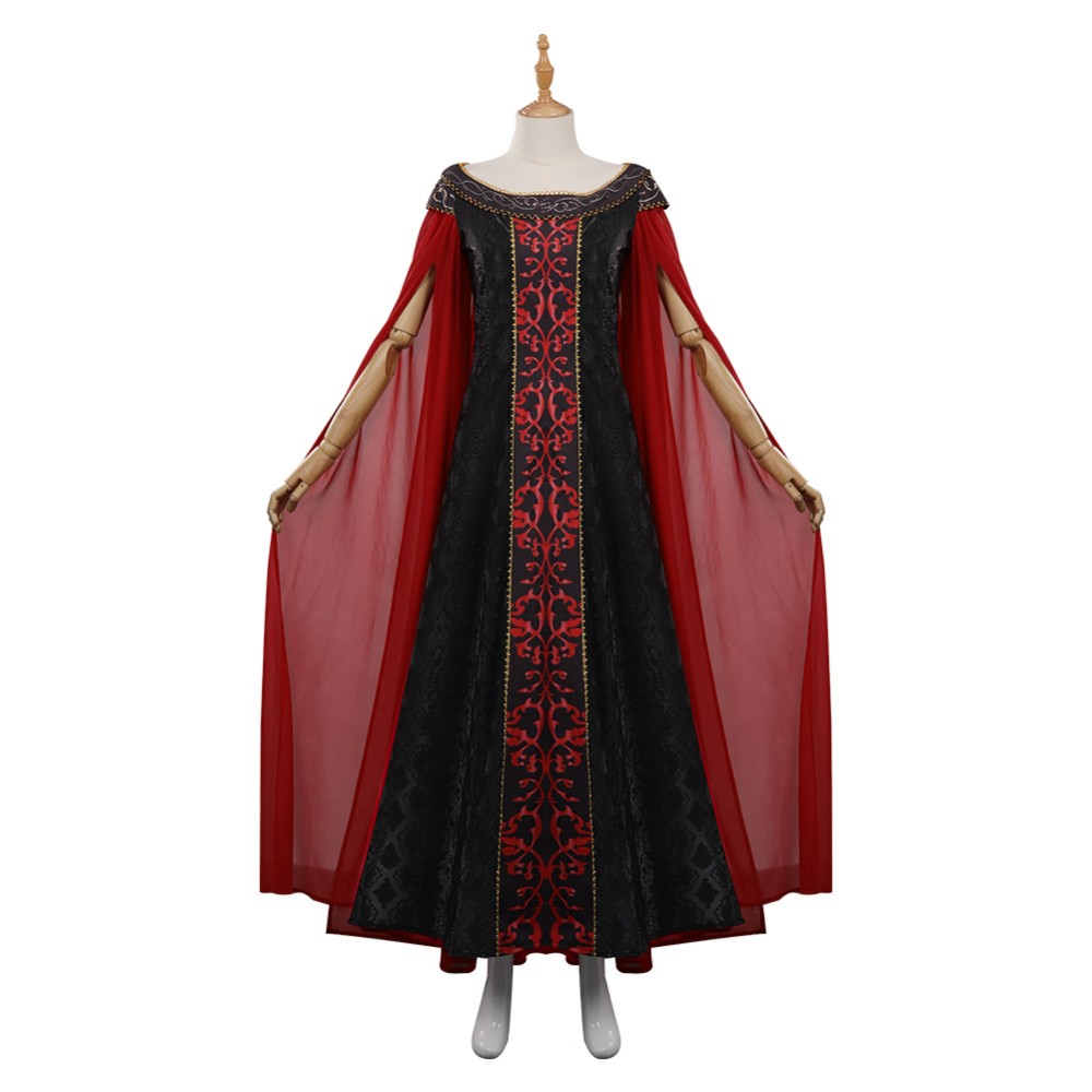 House of the Dragon Princess Rhaenys Velaryon Dress Cosplay Costume Halloween Carnival Outfit
