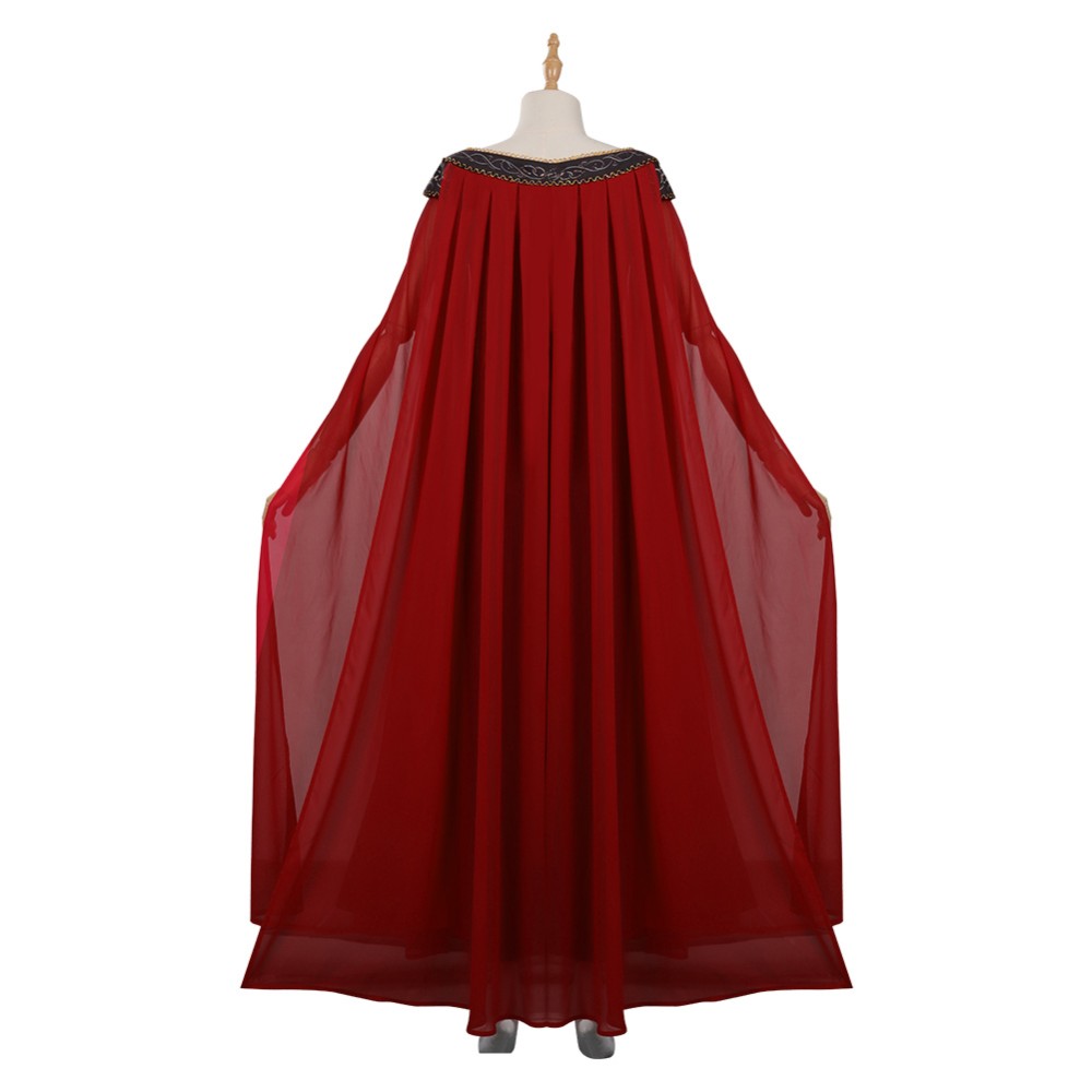 House of the Dragon Princess Rhaenys Velaryon Dress Cosplay Costume Halloween Carnival Outfit