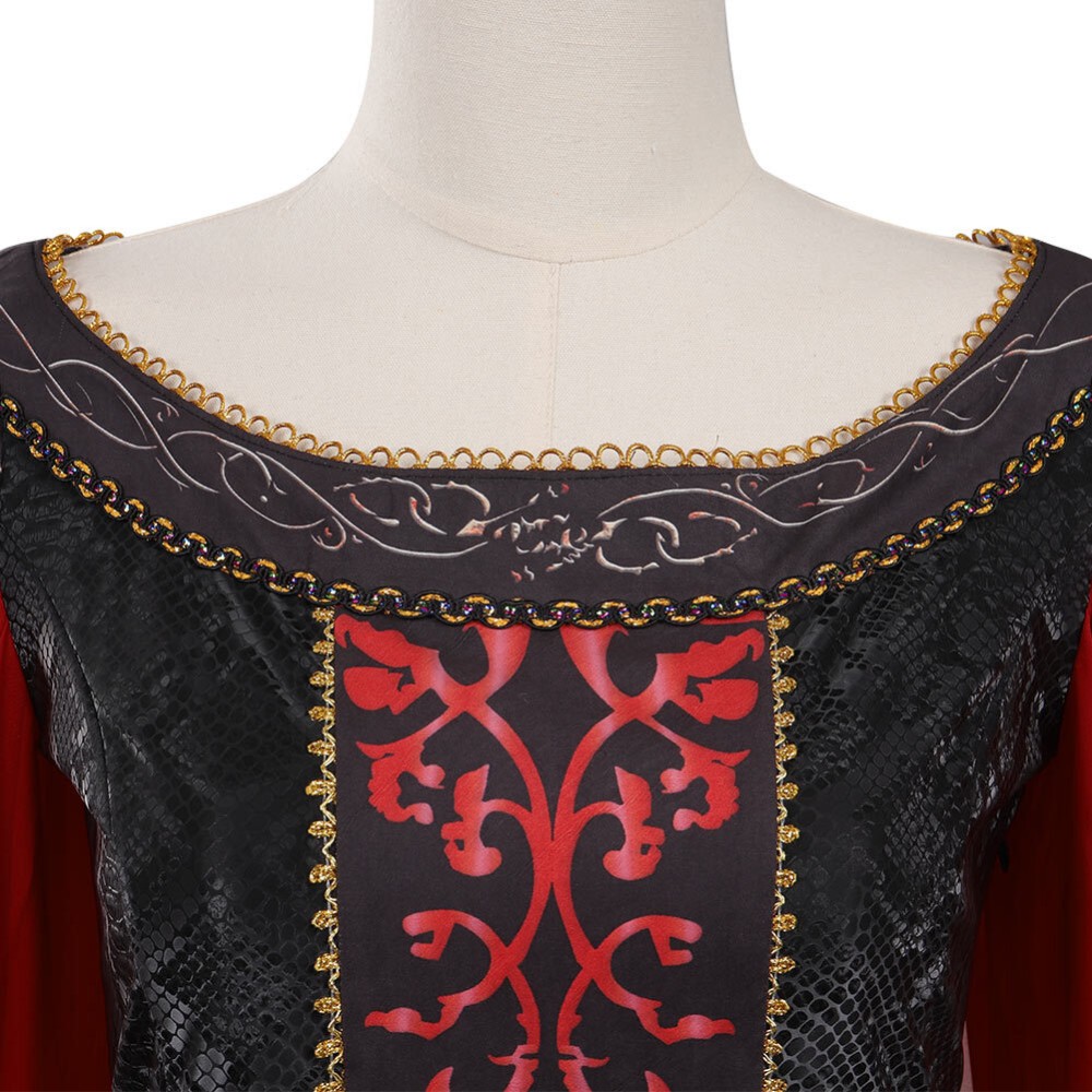 House of the Dragon Princess Rhaenys Velaryon Dress Cosplay Costume Halloween Carnival Outfit