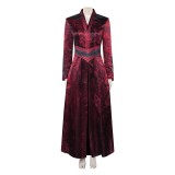 House of the Dragon Princess Rhaenyra Targaryen Women Red Cosplay Costume Halloween Carnival Outfit