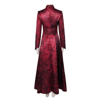 House of the Dragon Princess Rhaenyra Targaryen Women Red Cosplay Costume Halloween Carnival Outfit