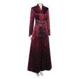 House of the Dragon Princess Rhaenyra Targaryen Women Red Cosplay Costume Halloween Carnival Outfit