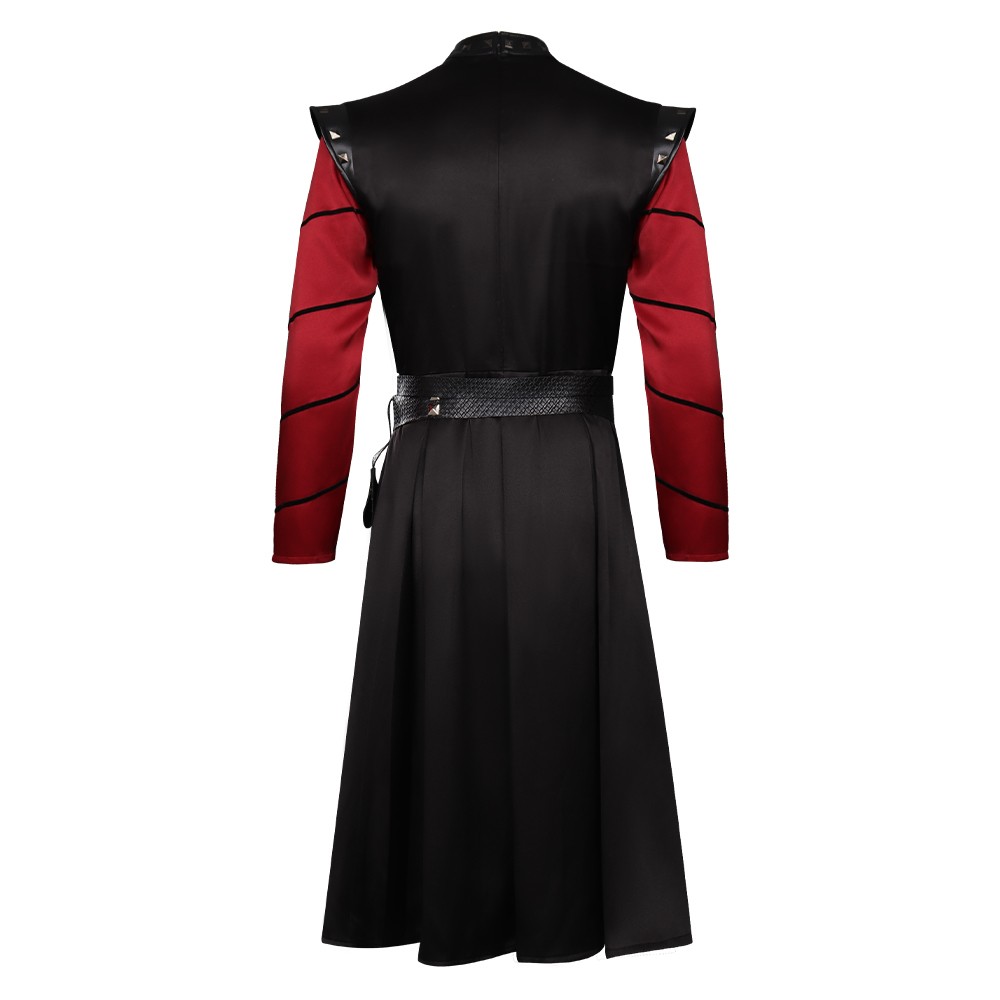 House of the Dragon Prince Daemon Targaryen Medieval Suit Cosplay Costume Halloween Carnival Outfit