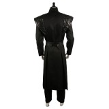 House of the Dragon Prince Daemon Targaryen Black Printed Set Medieval Suit Cosplay Costume Halloween Carnival Outfit