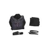 House of the Dragon Prince Daemon Targaryen Black Printed Set Medieval Suit Cosplay Costume Halloween Carnival Outfit