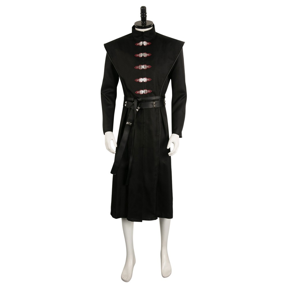 House of the Dragon Prince Daemon Targaryen Black Suit Cosplay Costume Halloween Carnival Outfit