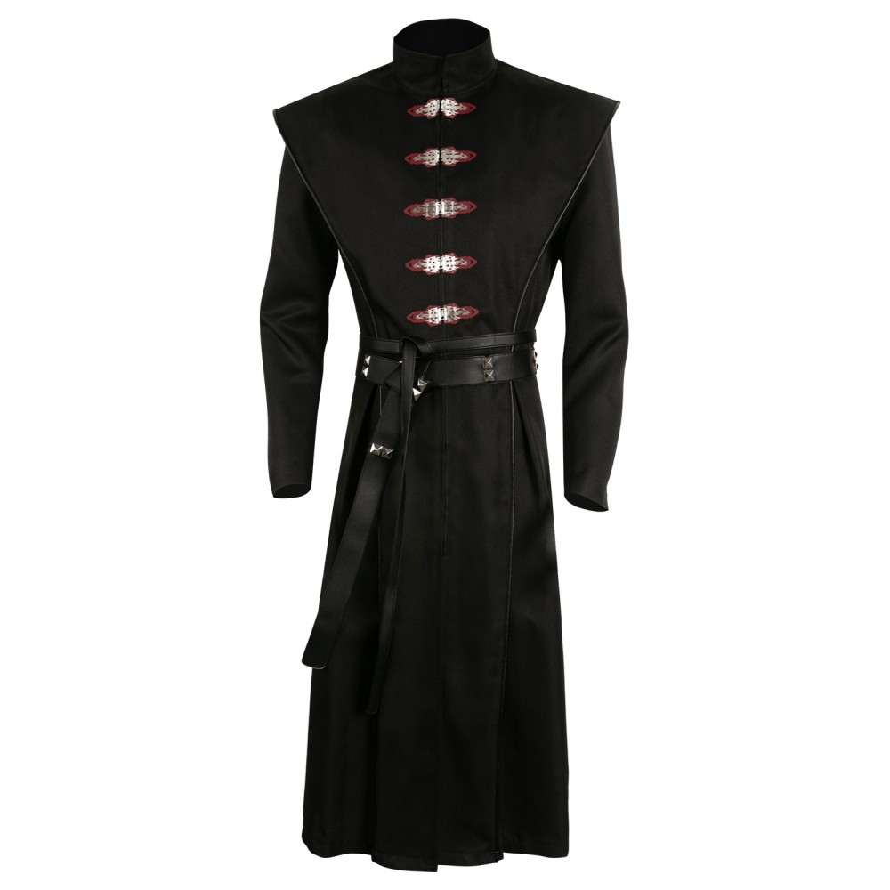 House of the Dragon Prince Daemon Targaryen Black Suit Cosplay Costume Halloween Carnival Outfit