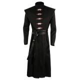 House of the Dragon Prince Daemon Targaryen Black Suit Cosplay Costume Halloween Carnival Outfit