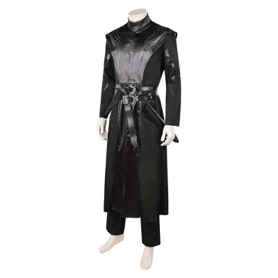 House of the Dragon Prince Daemon Targaryen Black Court Cosplay Costume Halloween Carnival Outfit