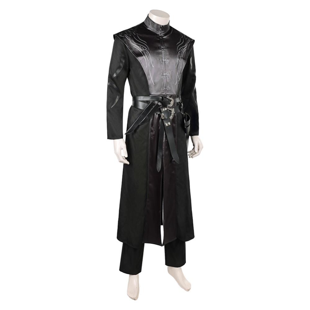 House of the Dragon Prince Daemon Targaryen Black Court Cosplay Costume Halloween Carnival Outfit