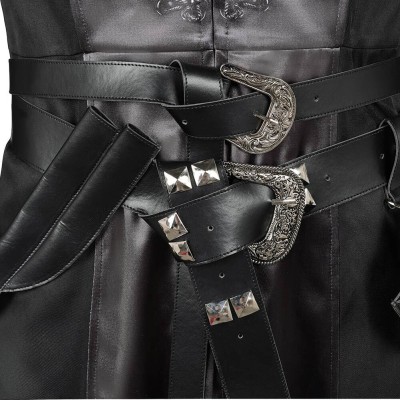 House of the Dragon Prince Daemon Targaryen Black Court Cosplay Costume Halloween Carnival Outfit