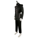 House of the Dragon Prince Aemond Targaryen Black Full Set Medieval Suit Cosplay Costume Halloween Carnival Outfit