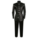 House of the Dragon Prince Aemond Targaryen Black Full Set Medieval Suit Cosplay Costume Halloween Carnival Outfit
