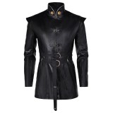 House of the Dragon Prince Aemond Targaryen Black Coat Suit Cosplay Costume Halloween Carnival Outfit
