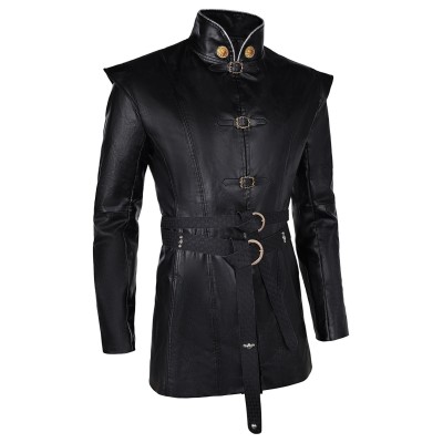 House of the Dragon Prince Aemond Targaryen Black Coat Suit Cosplay Costume Halloween Carnival Outfit