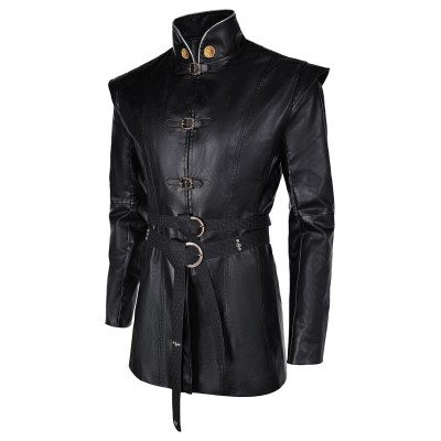 House of the Dragon Prince Aemond Targaryen Black Coat Suit Cosplay Costume Halloween Carnival Outfit