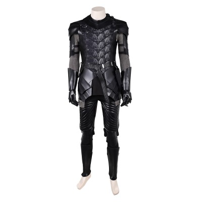 House of the Dragon Prince Aemond Targaryen Black Armor Set Cosplay Costume Halloween Carnival