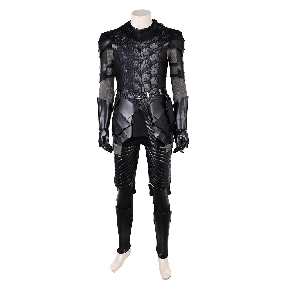 House of the Dragon Prince Aemond Targaryen Black Armor Set Cosplay Costume Halloween Carnival