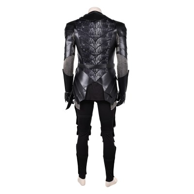 House of the Dragon Prince Aemond Targaryen Black Armor Set Cosplay Costume Halloween Carnival