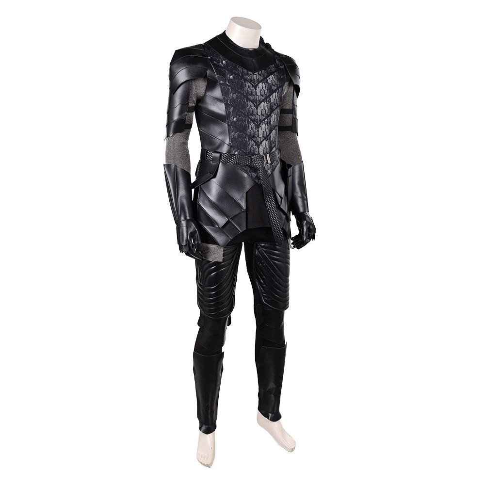 House of the Dragon Prince Aemond Targaryen Black Armor Set Cosplay Costume Halloween Carnival