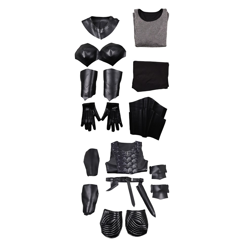 House of the Dragon Prince Aemond Targaryen Black Armor Set Cosplay Costume Halloween Carnival