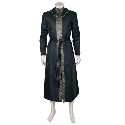 House of the Dragon King Aegon Targaryen Robe Medieval Suit Cosplay Costume Halloween Carnival Outfit