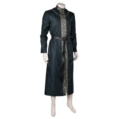 House of the Dragon King Aegon Targaryen Robe Medieval Suit Cosplay Costume Halloween Carnival Outfit