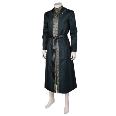 House of the Dragon King Aegon Targaryen Robe Medieval Suit Cosplay Costume Halloween Carnival Outfit