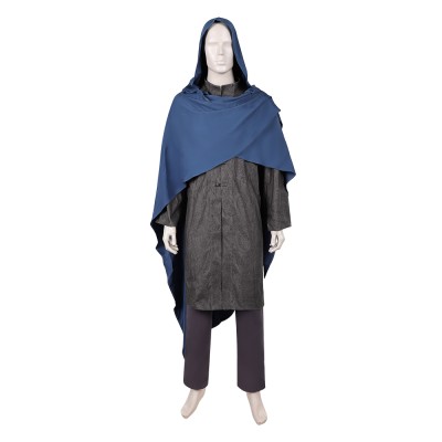 House of the Dragon King Aegon Targaryen Blue Cosplay Costume Halloween Carnival Outfit