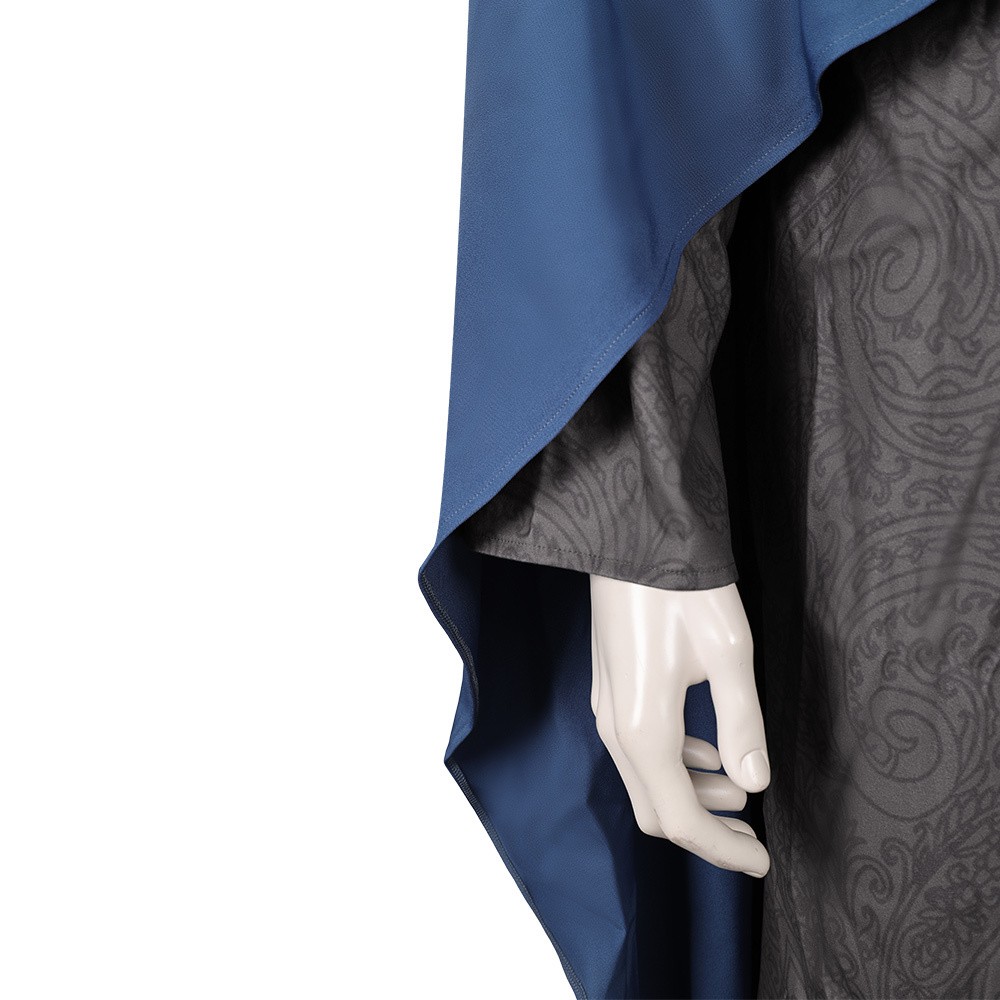 House of the Dragon King Aegon Targaryen Blue Cosplay Costume Halloween Carnival Outfit