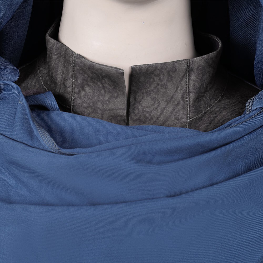 House of the Dragon King Aegon Targaryen Blue Cosplay Costume Halloween Carnival Outfit