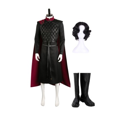 House of the Dragon Jacaerys Velaryon Medieval Suit Cosplay Costume Halloween Carnival Outfit
