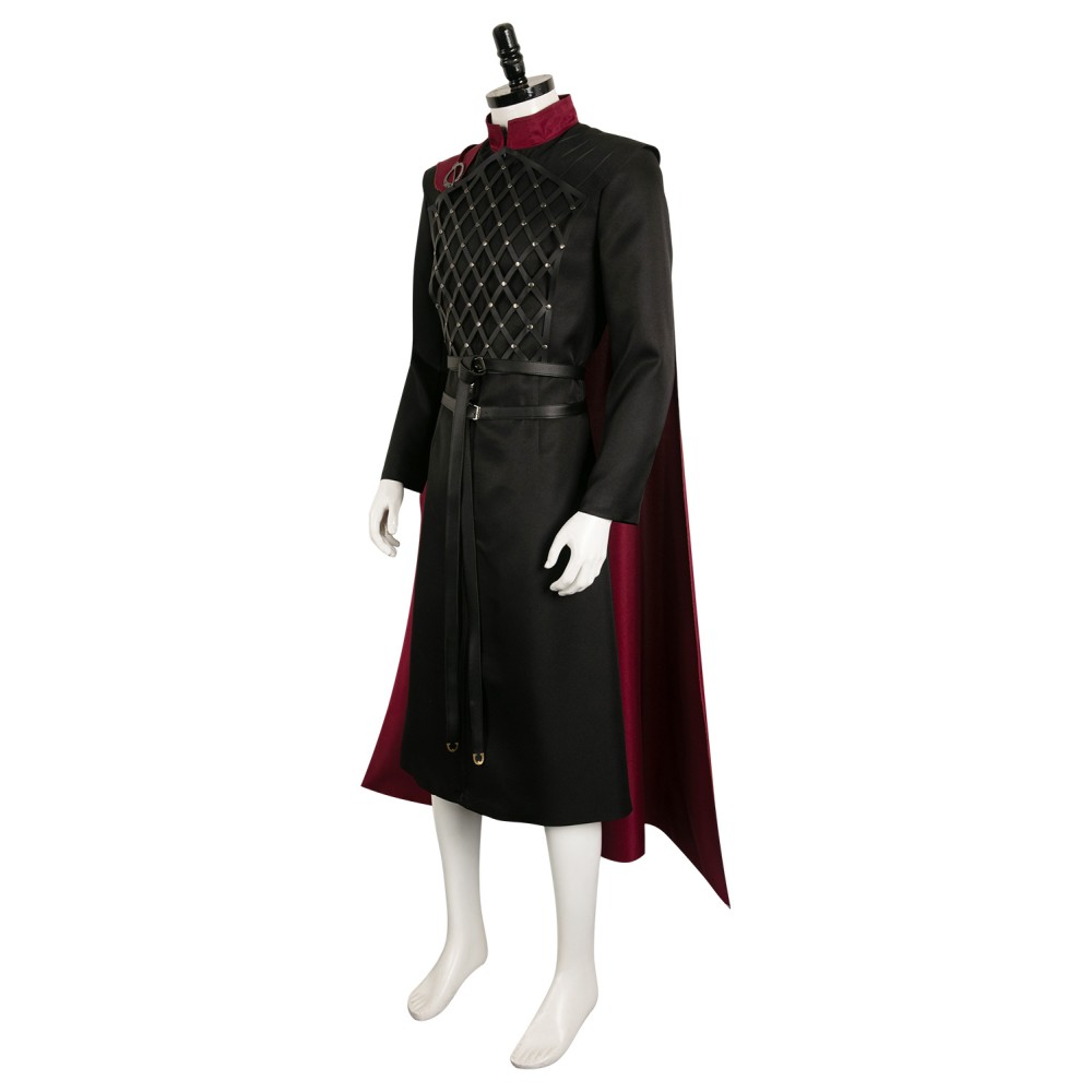 House of the Dragon Jacaerys Velaryon Medieval Suit Cosplay Costume Halloween Carnival Outfit