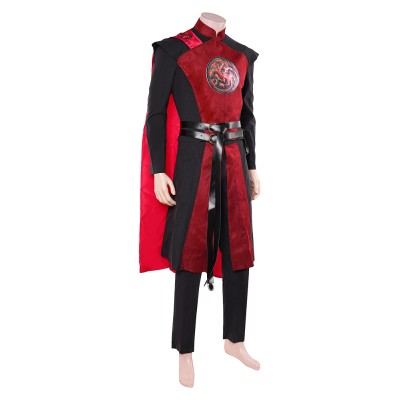 House of the Dragon Jacaerys Red Cosplay Costume Halloween Carnival Outfit