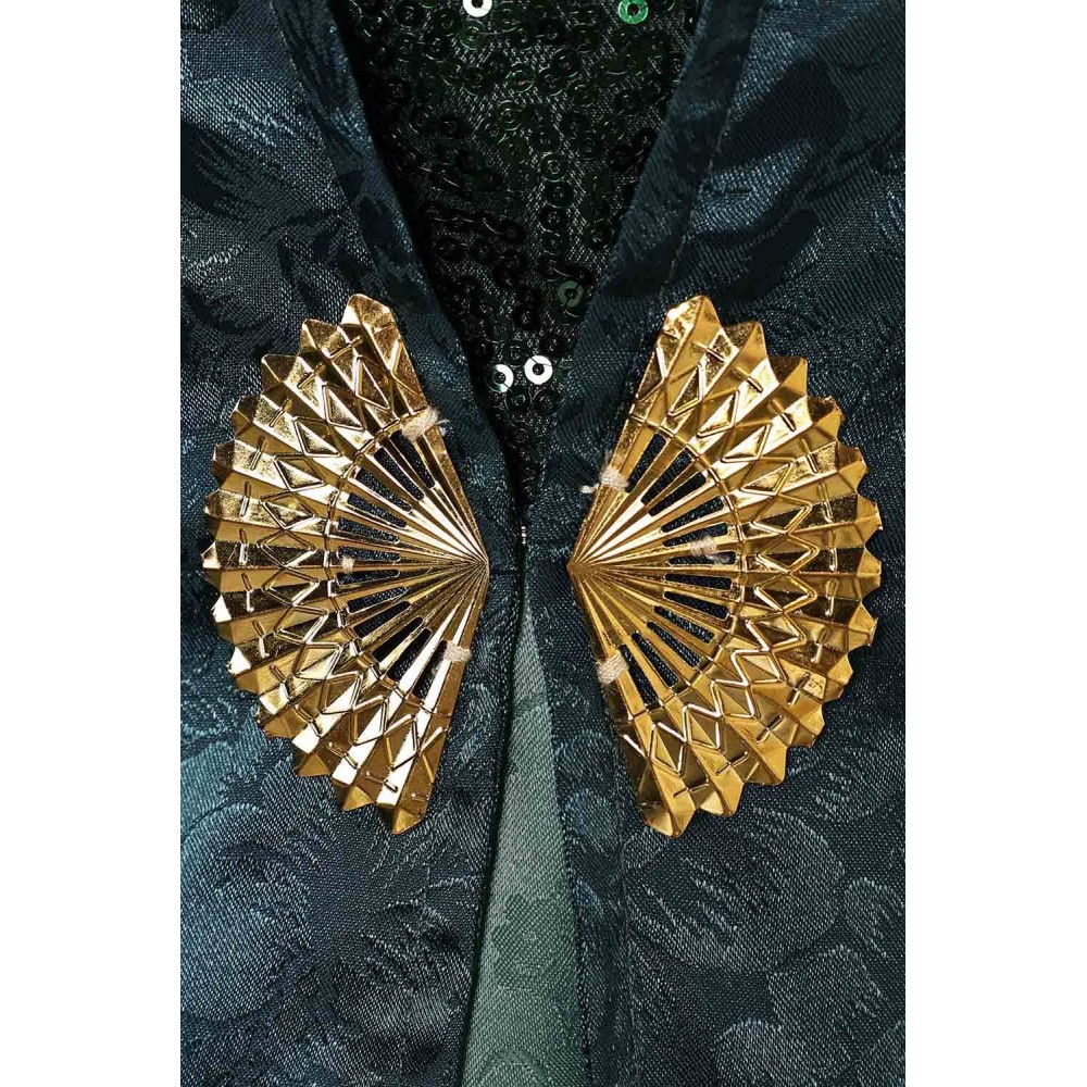 House of the Dragon Helaena Targaryen Dark Green Dress Medieval Suit Cosplay Costume Halloween Carnival Outfit