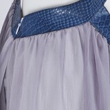 House of the Dragon Daenerys Targaryen Women Gray Dress Cosplay Costume Halloween Carnival Outfit